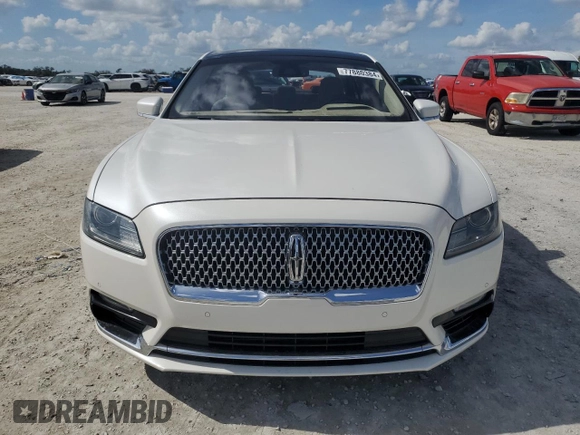 2018 Lincoln Continental Reserve with VIN 1LN6L9RP9J5610243, listed as a Copart auction lot 77880384 with 48,385 mi miles and Salvage Title. Bid and sale history available at carsss.com. Image 5.