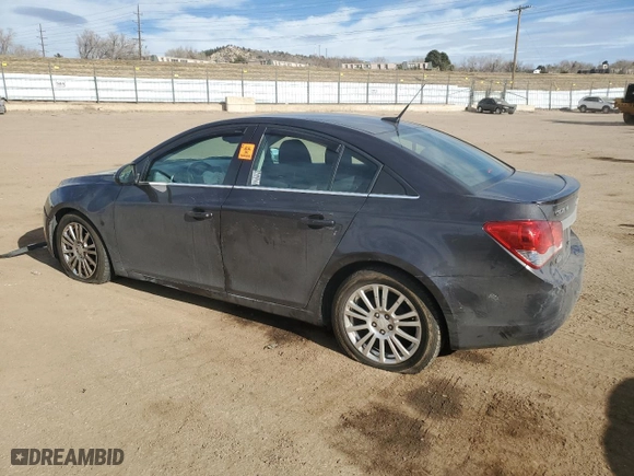 2014 Chevrolet Cruze ECO with VIN 1G1PH5SB8E7127847, listed as a Copart auction lot 86127874 with 0 mi miles and Salvage Title. Bid and sale history available at carsss.com. Image 2.