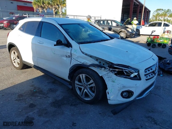 2019 Mercedes-Benz GLA with VIN WDCTG4EB1KJ551894, listed as a IAAI auction lot 41807453 with 81,606 mi miles. Bid and sale history available at carsss.com. Image 1.