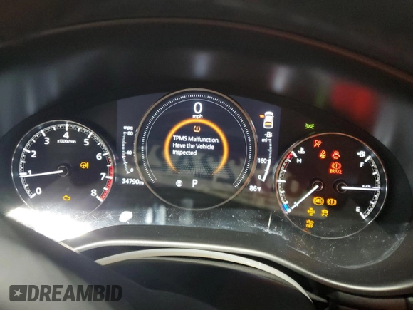 2022 Mazda 3 Select with VIN JM1BPAKL5N1516079, listed as a Copart auction lot 66222425 with 34,790 mi miles and Salvage title. Bid and sale history available at DreamBid. Image 9.