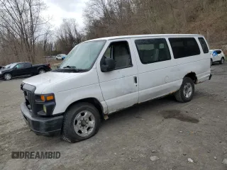 2011 Ford Econoline Cargo Commercial with VIN 1FTNS2EW2BDA16575, listed as a Copart auction lot 52884745 with 248,455 mi miles and Salvage Title. Bid and sale history available at DreamBid. Image 1.