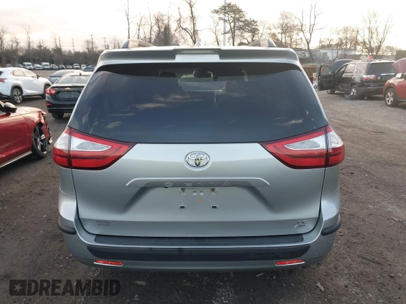 2019 Toyota Sienna LE with VIN 5TDJZ3DC1KS223552, listed as a IAAI auction lot 41809475 with 77,809 mi miles. Bid and sale history available at carsss.com. Image 16.