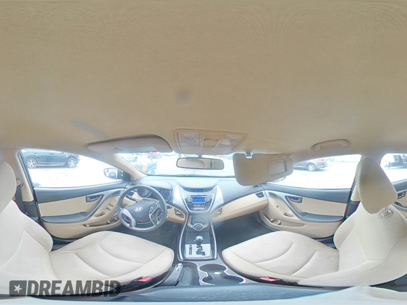 2013 Hyundai Elantra GLS with VIN 5NPDH4AEXDH306997, listed as a Copart auction lot 63436235 with 161,007 mi miles and Salvage title. Bid and sale history available at DreamBid. Image 14.