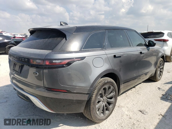 2018 Land Rover Range Rover Velar R-Dynamic SE with VIN SALYL2RN9JA721121, listed as a Copart auction lot 65619053 with 57,032 mi miles. Bid and sale history available at carsss.com. Image 3.