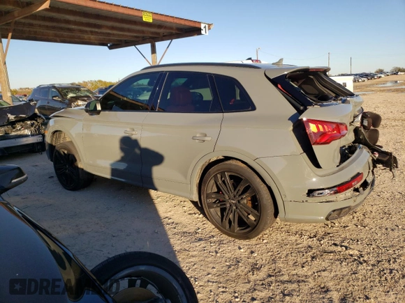 2020 Audi SQ5 Prestige with VIN WA1C4AFY8L2029155, listed as a Copart auction lot 72798372 with 32,631 mi miles. Bid and sale history available at carsss.com. Image 2.