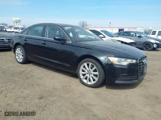 2015 Audi A6 2.0T Premium Plus with VIN WAUGFAFC6FN004079, listed as a IAAI auction lot 41756101 with 131,207 mi miles. Bid and sale history available at carsss.com. Image 1.
