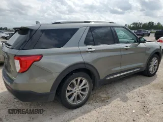 2020 Ford Explorer Limited with VIN 1FMSK7FH6LGB38920, listed as a Copart auction lot 54389035 with 71,250 mi miles and Salvage Title. Bid and sale history available at carsss.com. Image 3.