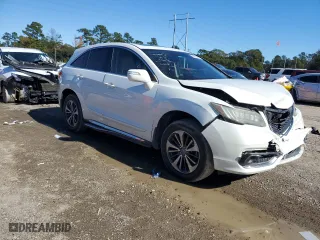 2017 Acura RDX w/Advance Pkg with VIN 5J8TB3H73HL003481, listed as a Copart auction lot 84628144 with 116,808 mi miles and Salvage Title. Bid and sale history available at carsss.com. Image 4.