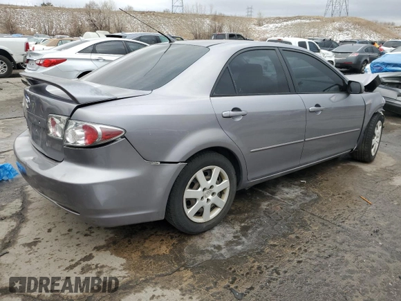 2006 Mazda 6 i with VIN 1YVFP80C065M62014, listed as a Copart auction lot 89311645 with 141,844 mi miles and Salvage Title. Bid and sale history available at carsss.com. Image 3.