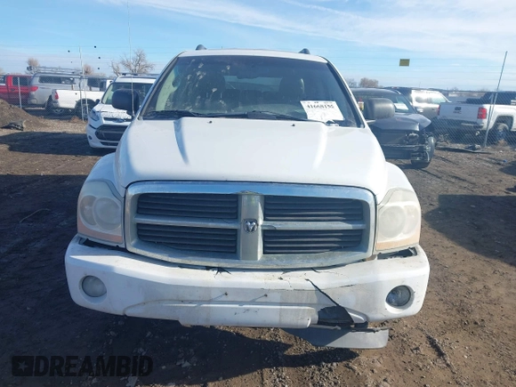 2005 Dodge Durango Limited with VIN 1D4HB58D05F582237, listed as a IAAI auction lot 41668155 with 326,485 mi miles and . Bid and sale history available at DreamBid. Image 12.