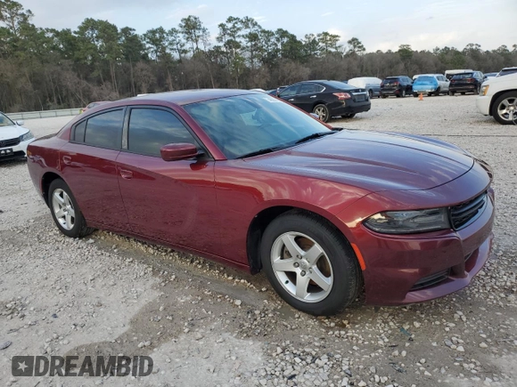 2018 Dodge Charger SXT with VIN 2C3CDXBG1JH239112, listed as a Copart auction lot 48007405 with 96,755 mi miles and Salvage Title. Bid and sale history available at DreamBid. Image 4.