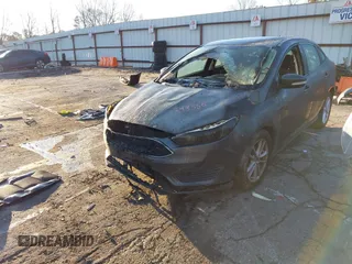 2017 Ford Focus SE with VIN 1FADP3F2XHL243550, listed as a IAAI auction lot 41752715 with 1 mi miles. Bid and sale history available at carsss.com. Image 2.