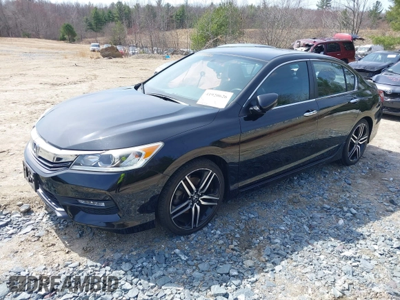 2016 Honda Accord Sport with VIN 1HGCR2F50GA175811, listed as a IAAI auction lot 41920626 with 72,826 mi miles and . Bid and sale history available at DreamBid. Image 17.