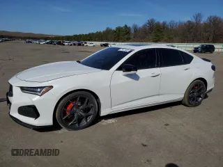 2022 Acura TLX Type S w/Performance Tire with VIN 19UUB7F99NA002486, listed as a Copart auction lot 77447433 with 8,796 mi miles. Bid and sale history available at carsss.com. Image 1.