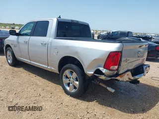 2019 Ram 1500 Big Horn with VIN 1C6RR6LT9KS564282, listed as a IAAI auction lot 42470182 with 186,902 mi miles and . Bid and sale history available at DreamBid. Image 3.