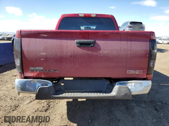 2006 GMC Canyon 1SB SLE Z85 with VIN 1GTCS138368315237, listed as a Copart auction lot 46768095 with 179,396 mi miles and Salvage title. Bid and sale history available at DreamBid. Image 6.