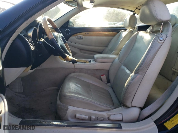 2004 Lexus SC 430 with VIN JTHFN48Y440049946, listed as a Copart auction lot 42900995 with 114,642 mi miles and Clean Title. Bid and sale history available at carsss.com. Image 7.
