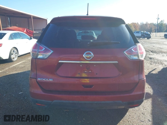 2016 Nissan Rogue SV with VIN 5N1AT2MT4GC738108, listed as a IAAI auction lot 41021683 with 190,101 mi miles. Bid and sale history available at carsss.com. Image 17.