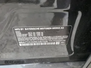 2022 BMW 7 Series 740i z VIN WBA7T2C02NCG97528, wystawiony jako Copart lot #80687204 z przebiegiem 28 387 mil mil oraz Szkoda całkowita • Salvage title. Historia ofert i sprzedaży dostępna na DreamBid. Obrazek 14.