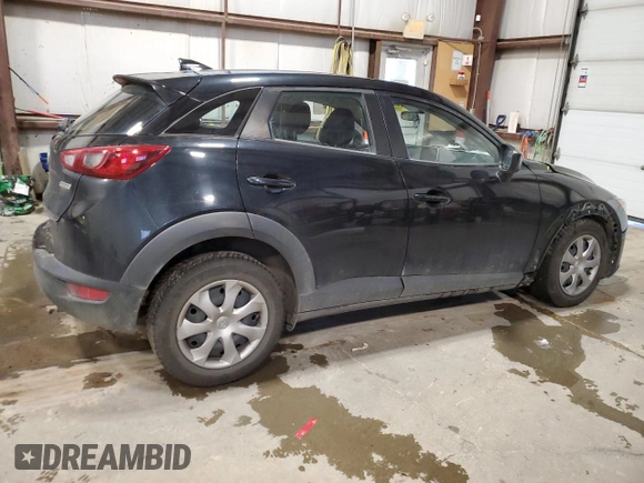 2016 Mazda CX-3 Sport with VIN JM1DKBB79G0126286, listed as a Copart auction lot 41407985 with Not Provided miles and Salvage Title. Bid and sale history available at DreamBid. Image 3.