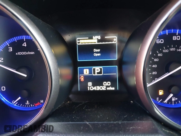2017 Subaru Outback Premium with VIN 4S4BSACC8H3266905, listed as a IAAI auction lot 41788032 with 104,302 mi miles and . Bid and sale history available at DreamBid. Image 7.
