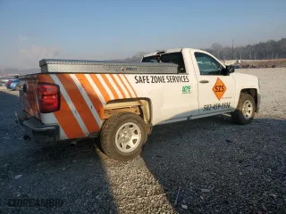 2018 Chevrolet Silverado 1500 Work Truck with VIN 1GCNCNECXJZ906067, listed as a Copart auction lot 46873105 with 104,068 mi miles and Salvage Title. Bid and sale history available at carsss.com. Image 3.