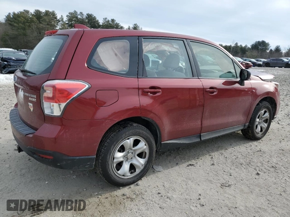 2017 Subaru Forester with VIN JF2SJAAC3HG499417, listed as a Copart auction lot 88994385 with 91,914 mi miles and Salvage title. Bid and sale history available at DreamBid. Image 3.