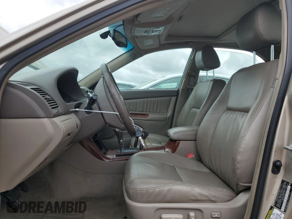 2005 Toyota Camry LE with VIN 4T1BF30K65U082774, listed as a Copart auction lot 52586035 with 119,968 mi miles and Clean Title. Bid and sale history available at DreamBid. Image 7.