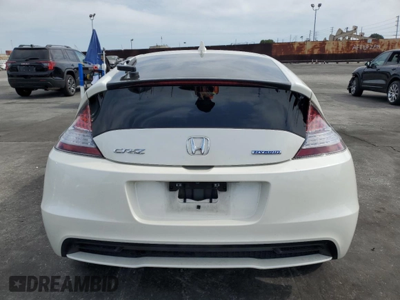 2015 Honda CR-Z EX with VIN JHMZF1D6XFS003512, listed as a Copart auction lot 56709955 with 78,785 mi miles and Salvage title. Bid and sale history available at DreamBid. Image 6.