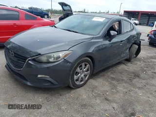 2016 Mazda 3 i Sport with VIN JM1BM1T74G1314329, listed as a IAAI auction lot 42013502 with 97,551 mi miles and . Bid and sale history available at DreamBid. Image 2.