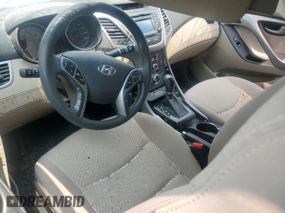 2016 Hyundai Elantra SE z VIN 5NPDH4AE3GH702113, wystawiony jako Copart lot #59757565 z przebiegiem Nie podano mil oraz Czysty tytuł • Clean title. Historia ofert i sprzedaży dostępna na DreamBid. Obrazek 7.