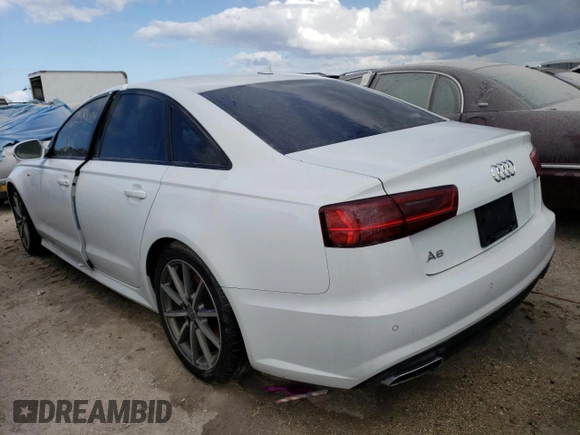 2017 Audi A6 Premium Plus with VIN WAUD8AFCXHN087578, listed as a Copart auction lot 62588082 with 0 mi miles. Bid and sale history available at carsss.com. Image 3.