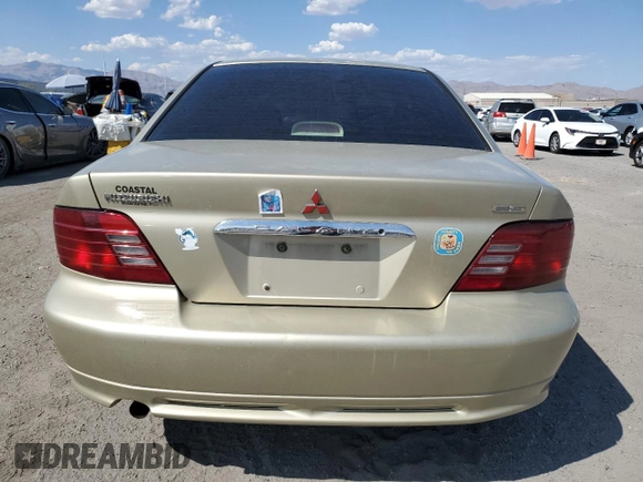 2001 Mitsubishi Galant ES z VIN 4A3AA46G41E110547, wystawiony jako Copart lot #70251704 z przebiegiem 147 187 mil mil oraz Szkoda całkowita • Salvage title. Historia ofert i sprzedaży dostępna na DreamBid. Obrazek 6.