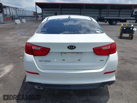 2015 Kia Optima LX with VIN KNAGM4A76F5639319, listed as a IAAI auction lot 42552130 with 207,006 mi miles and . Bid and sale history available at DreamBid. Image 16.