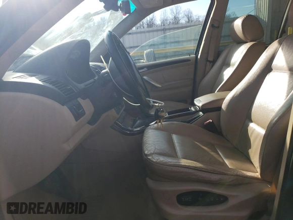 2001 BMW X5 3.0i with VIN WBAFA53591LM82573, listed as a Copart auction lot 88880495 with 221,980 mi miles and Salvage Title. Bid and sale history available at carsss.com. Image 7.