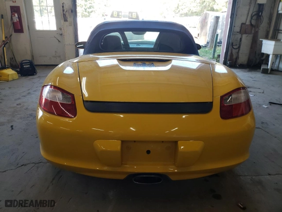 2006 Porsche Boxster with VIN WP0CA29896U710918, listed as a Copart auction lot 72058764 with 82,764 mi miles and Non Repairable. Bid and sale history available at carsss.com. Image 6.