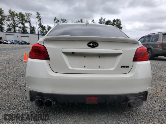 2015 Subaru WRX Premium with VIN JF1VA1F61F9820747, listed as a Copart auction lot 59402955 with 64,830 mi miles and Salvage title. Bid and sale history available at DreamBid. Image 6.
