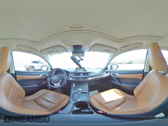 2014 Lexus CT 200h with VIN JTHKD5BH2E2194912, listed as a Copart auction lot 50872395 with Not provided miles and Salvage title. Bid and sale history available at DreamBid. Image 13.