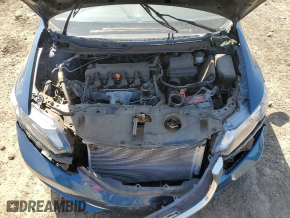 2015 Honda Civic LX with VIN 2HGFB2F57FH558226, listed as a Copart auction lot 54951525 with Not provided miles and Salvage title. Bid and sale history available at DreamBid. Image 11.