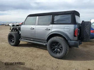 2024 Ford Bronco Outer Banks with VIN 1FMEE8BPXRLA42019, listed as a Copart auction lot 48231505 with 11,333 mi miles and Salvage Title. Bid and sale history available at DreamBid. Image 2.