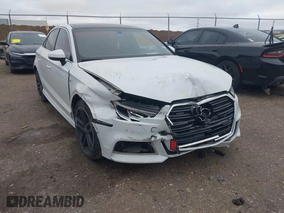 2018 Audi A3 Sedan Premium Plus with VIN WAUJ8GFF2J1003413, listed as a IAAI auction lot 41535243 with 109,454 mi miles. Bid and sale history available at carsss.com. Image 6.