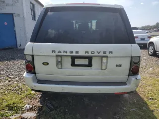 2008 Land Rover Range Rover HSE with VIN SALME15488A266871, listed as a Copart auction lot 76244644 with 206,111 mi miles and Salvage Title. Bid and sale history available at DreamBid. Image 6.