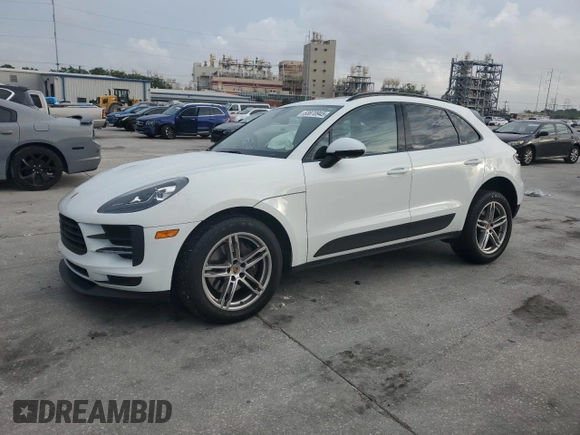 2021 Porsche Macan with VIN WP1AA2A55MLB11458, listed as a Copart auction lot 53870945 with 28,930 mi miles and Salvage Title. Bid and sale history available at DreamBid. Image 1.