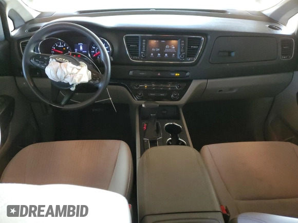 2019 Kia Sedona L with VIN KNDMA5C13K6559221, listed as a Copart auction lot 85486564 with 130,248 mi miles and Salvage Title. Bid and sale history available at carsss.com. Image 8.
