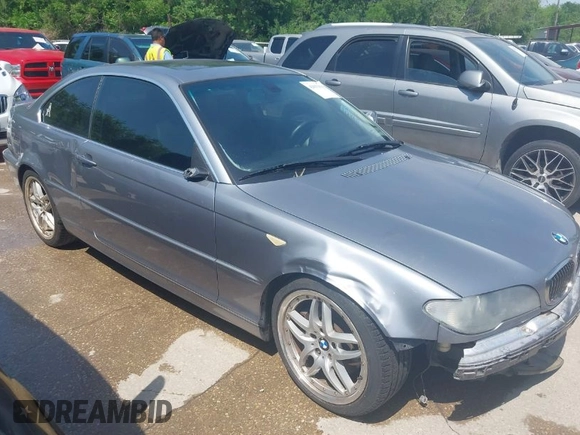2005 BMW 3 Series 330Ci with VIN WBABD53495PL15593, listed as a IAAI auction lot 42033635 with Not Provided miles and . Bid and sale history available at carsss.com. Image 1.