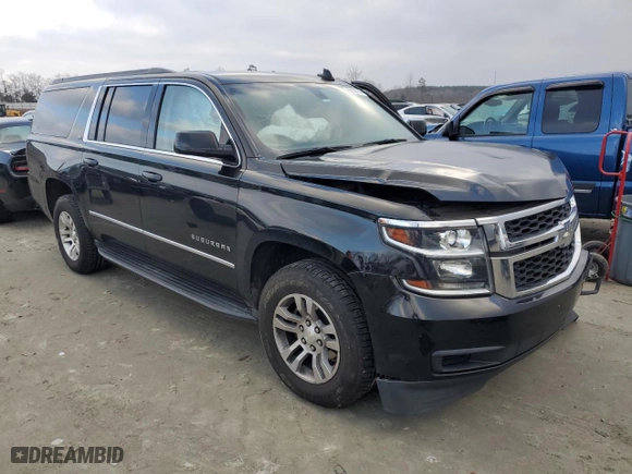 2016 Chevrolet Suburban LS with VIN 1GNSCGEC0GR480727, listed as a Copart auction lot 85939784 with 133,089 mi miles and Salvage Title. Bid and sale history available at carsss.com. Image 4.