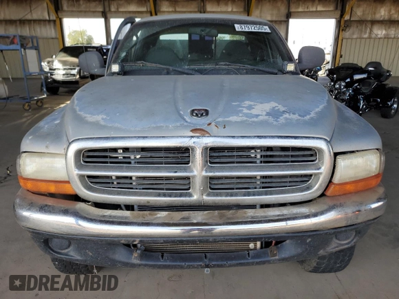 1999 Dodge Dakota SLT with VIN 1B7GG22Y0XS259031, listed as a Copart auction lot 87972505 with 153,354 mi miles and Salvage Title. Bid and sale history available at DreamBid. Image 5.
