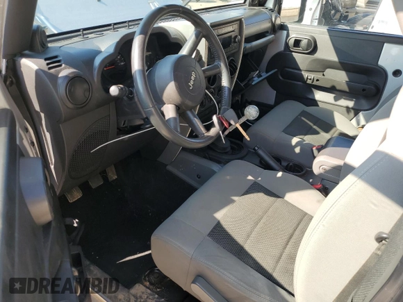 2008 Jeep Wrangler X with VIN 1J4FA24138L544423, listed as a Copart auction lot 64135815 with 127,804 mi miles and Clean title. Bid and sale history available at DreamBid. Image 8.