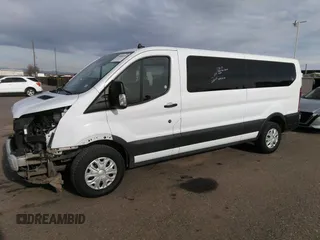 2023 Ford Transit Passenger XL with VIN 1FBAX2YG6PKA64348, listed as a IAAI auction lot 41850514 with 60,902 mi miles and . Bid and sale history available at DreamBid. Image 15.