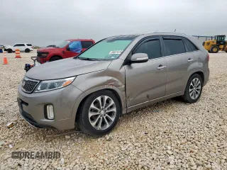 2015 Kia Sorento SX с VIN 5XYKWDA71FG561238, выставлен на аукционе Copart как лот 58651615 с пробегом 152 777 миль миль и Списание • Salvage title. История ставок и продаж доступна на DreamBid. Изображение 1.